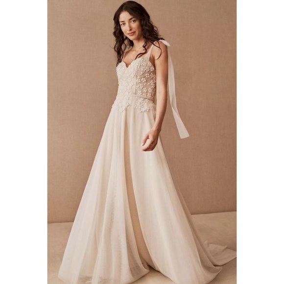 BHLDN Especia Cerecino Gown Size 6 NEW - Picture 1 of 4